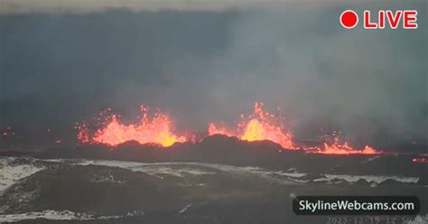 Iceland Volcano Live Cams